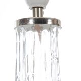 Pair of crystal table lamps