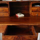 Happiness of the day in solid walnut 20th century