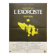 Affiche cinéma originale "l'exorciste"