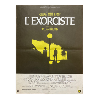 Affiche cinéma originale "l'exorciste"