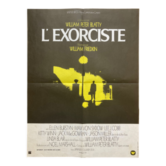 Original movie poster "the exorcist"