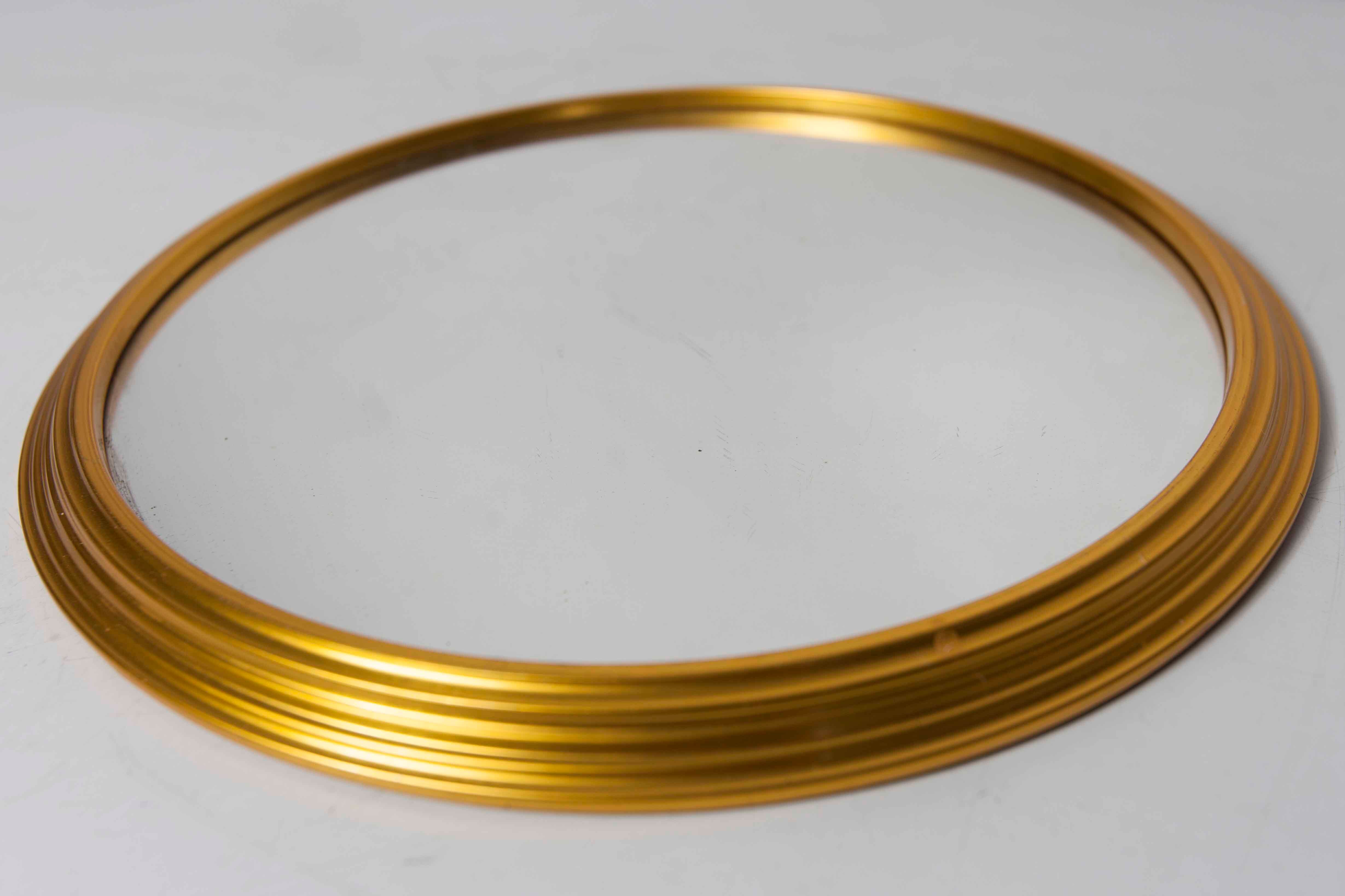 Golden mirror top 1960 d32cm