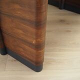 Walnut desk, Italian design, 1960s, production: Italy