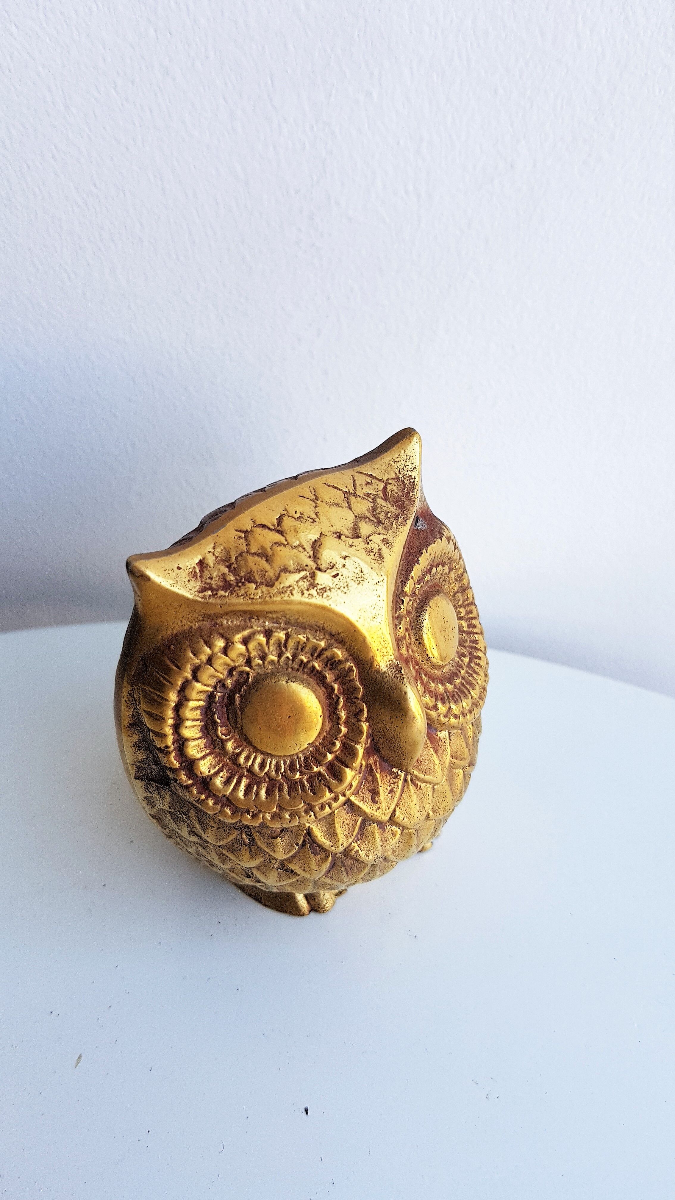 Brass owl