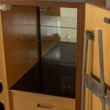 Extendable bar cabinet for the home, 1950s