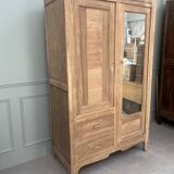 Wardrobe with two doors and mirror (renovated)