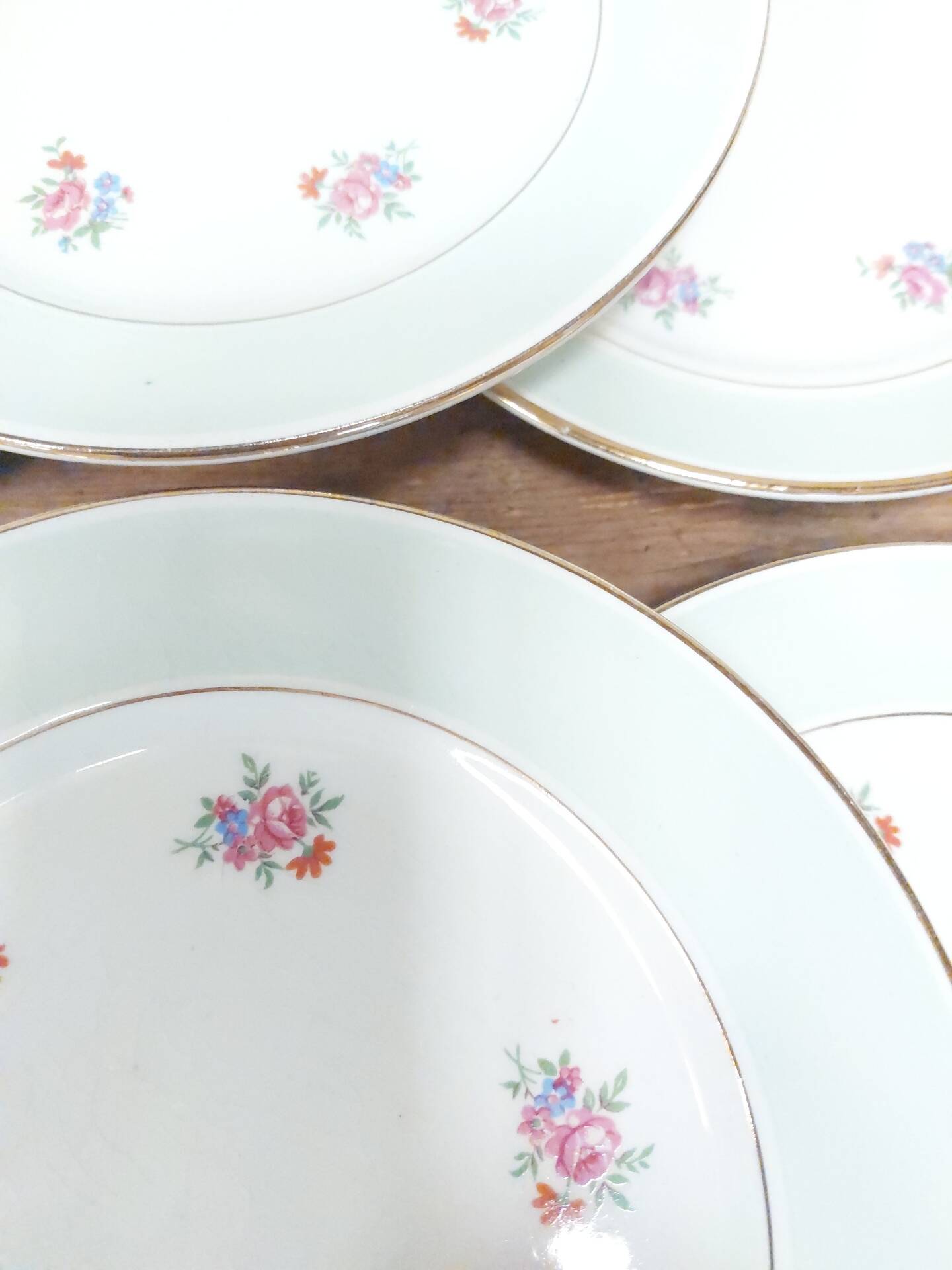 Dessert plates l’Amandinoise - Set of 6