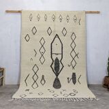 Moroccan Berber wool rug 250 x 150 Cm