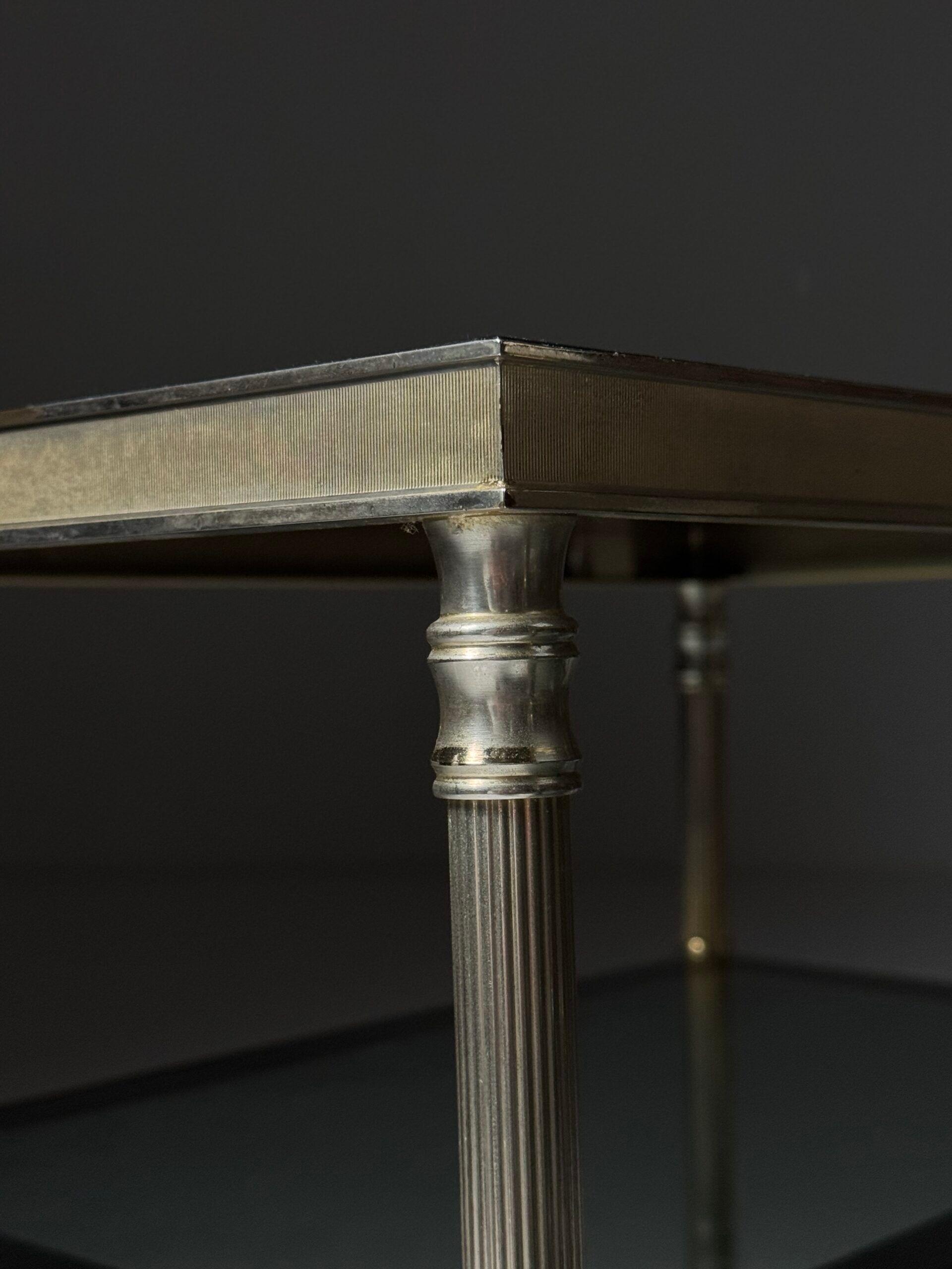 Metal side tables 1960s-70s
