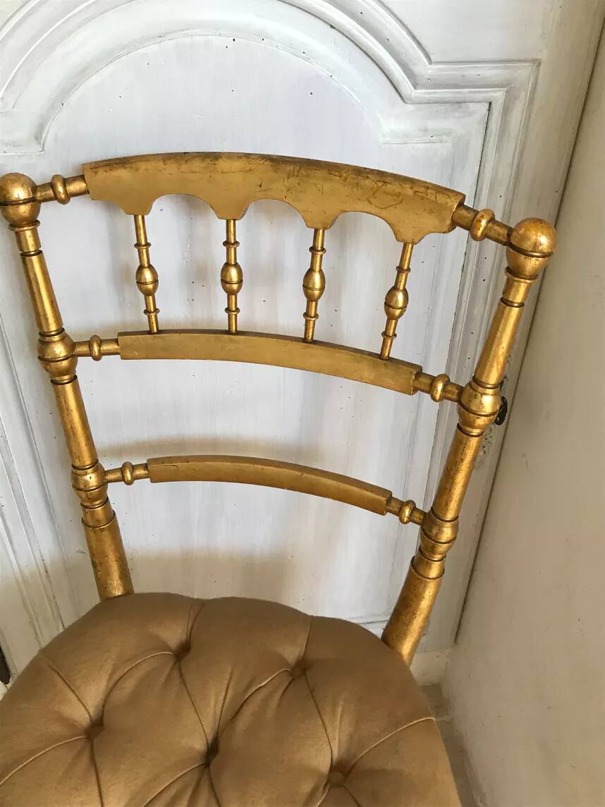 Old pair of theater chairs