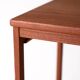 Table basse scandinave vintage en teck, années 1950-60