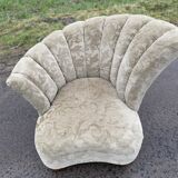 Asymmetrical Hollywood chair