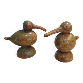 Oiseaux en calebasse
