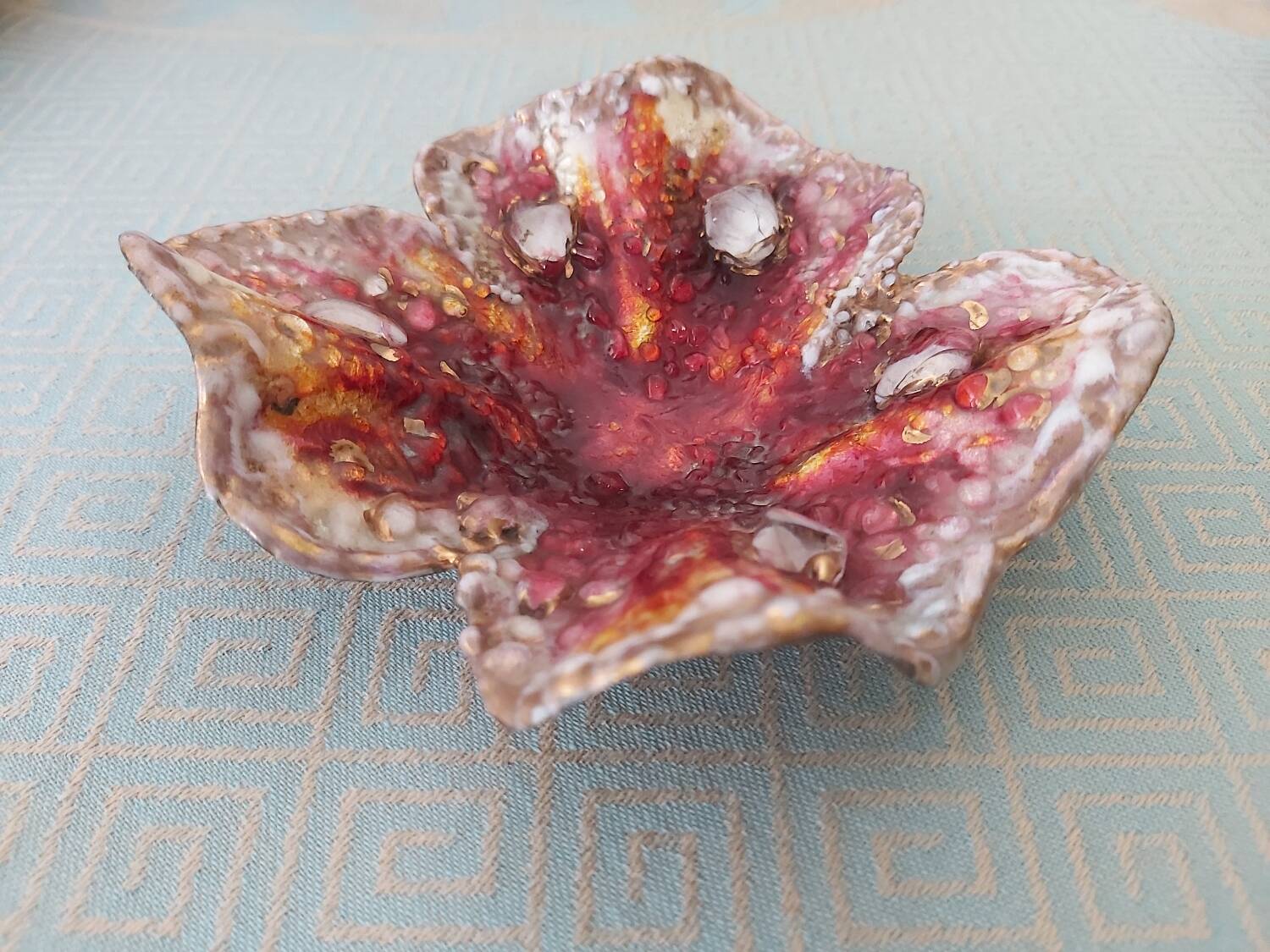 Limoges enameled pocket emptier