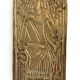 Cartouche égyptien laiton doré