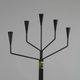 Floor Standing Candelabra with Black & Brass Details – by Gunnar Ander for Ystad-Metall – Sweden, 1960s