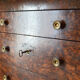 Commode Charles X en loupe de cèdre vers 1830
