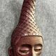 1950s Tutsi plaster mask signed Gorza (C)