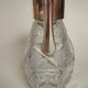 Pichet en cristal allemand et en argent sterling