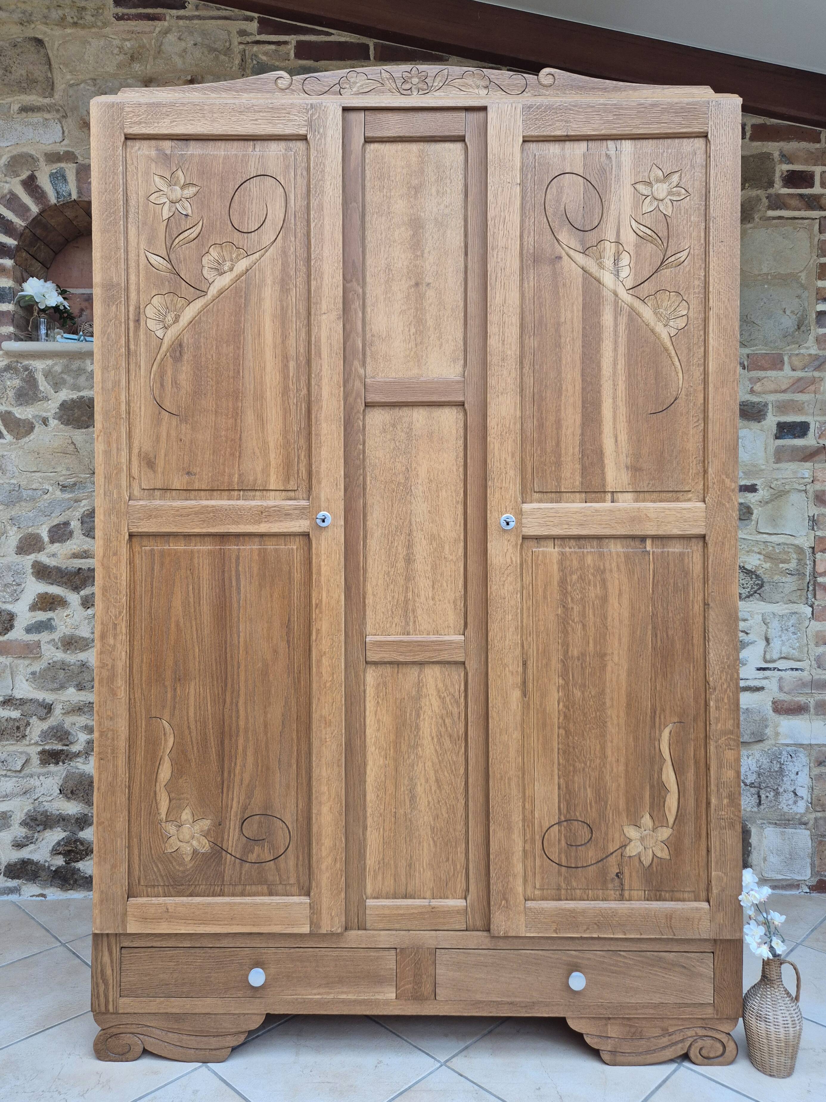 Parisian Art Deco wardrobe