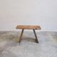 Banc / tabouret vintage bois ancien bohème
