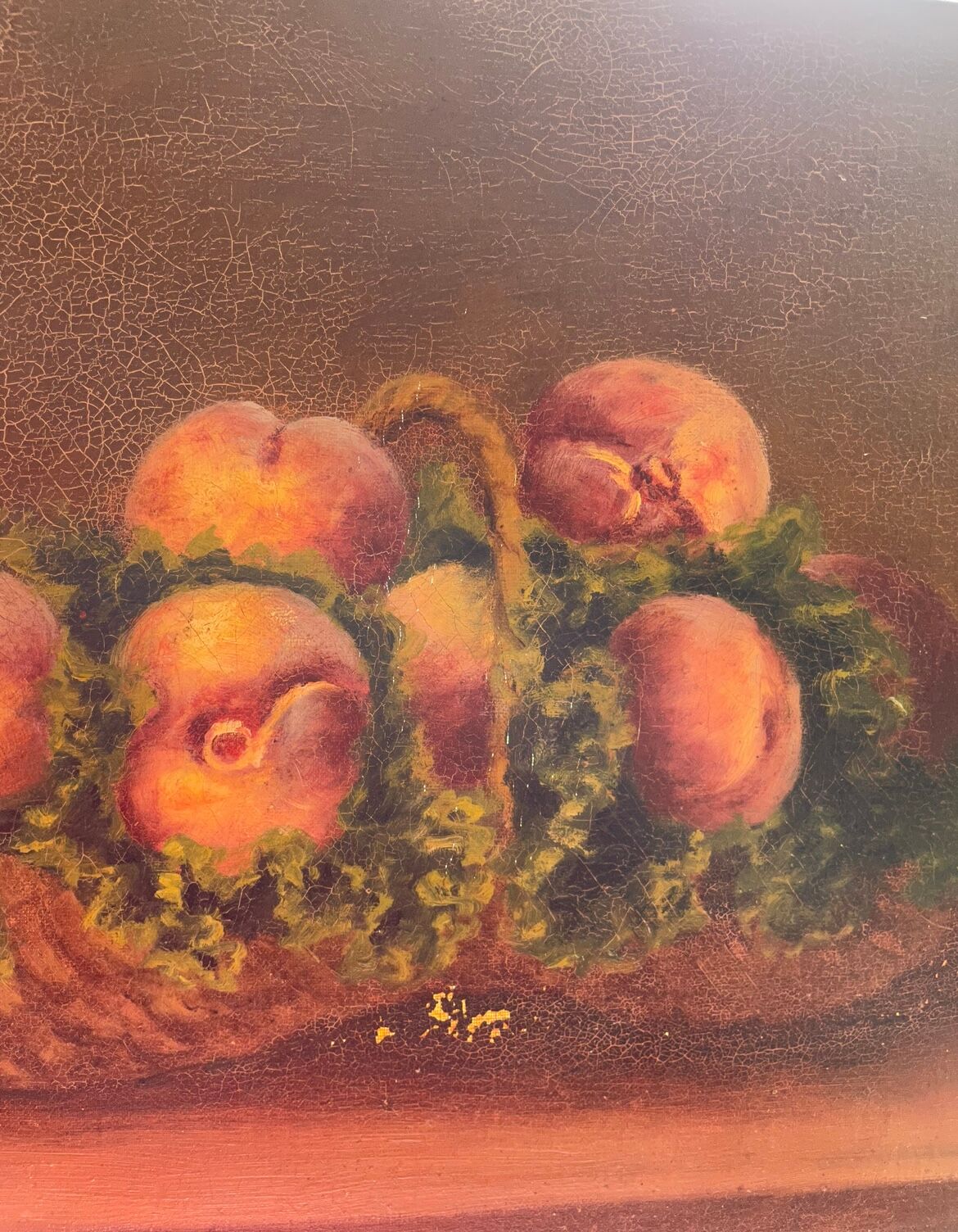 Old still life painting