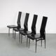 1980s Dining chairs by Giancarlo Vegni for Fasem, Italy