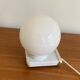 Antique wall light with glass globe and plastic body LAMP-7455