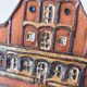 Decorative house wall pottery