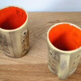 4 mugs Madeleine Jolly 1960