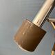 Lampadaire vintage marron et chrome Dijkstra Space Age