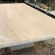 Travertine lounge table