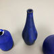 Set of 3 ceramic studio pottery vase by Gerhard Liebenthron, Germany, 1960s