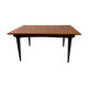 Table teck "papillon"