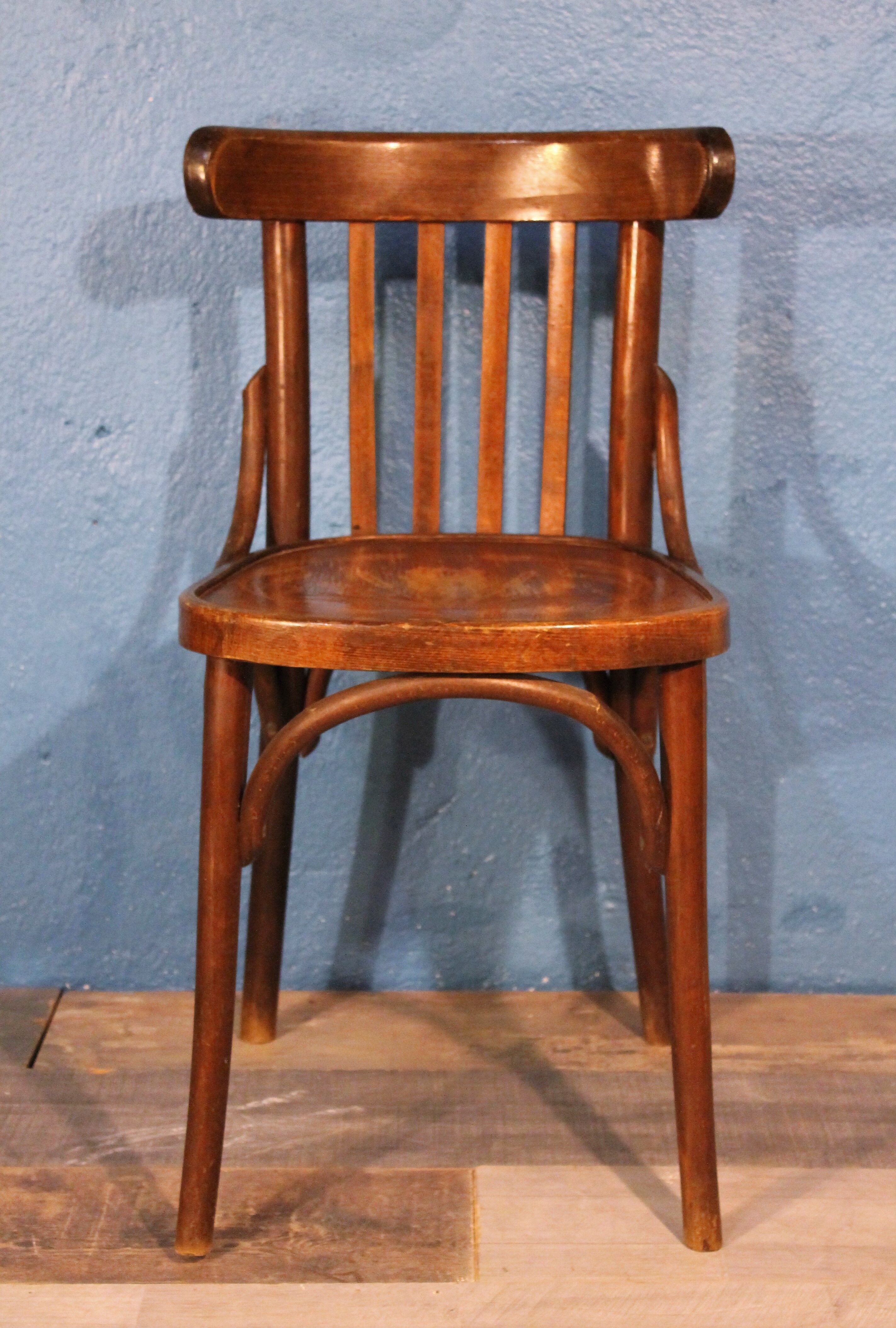 Fischel "Bistrot" chairs at the beginning of the 20th century