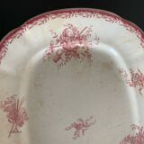 Large Watteau Sarreguemines dish
