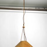 1970s cork ceiling lamp by M-Design | by Willhelm Zanoth and Ingo Maurer