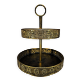Decorative service support "Shabby Chic" with 2 levels