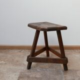 English wooden cutler's stool