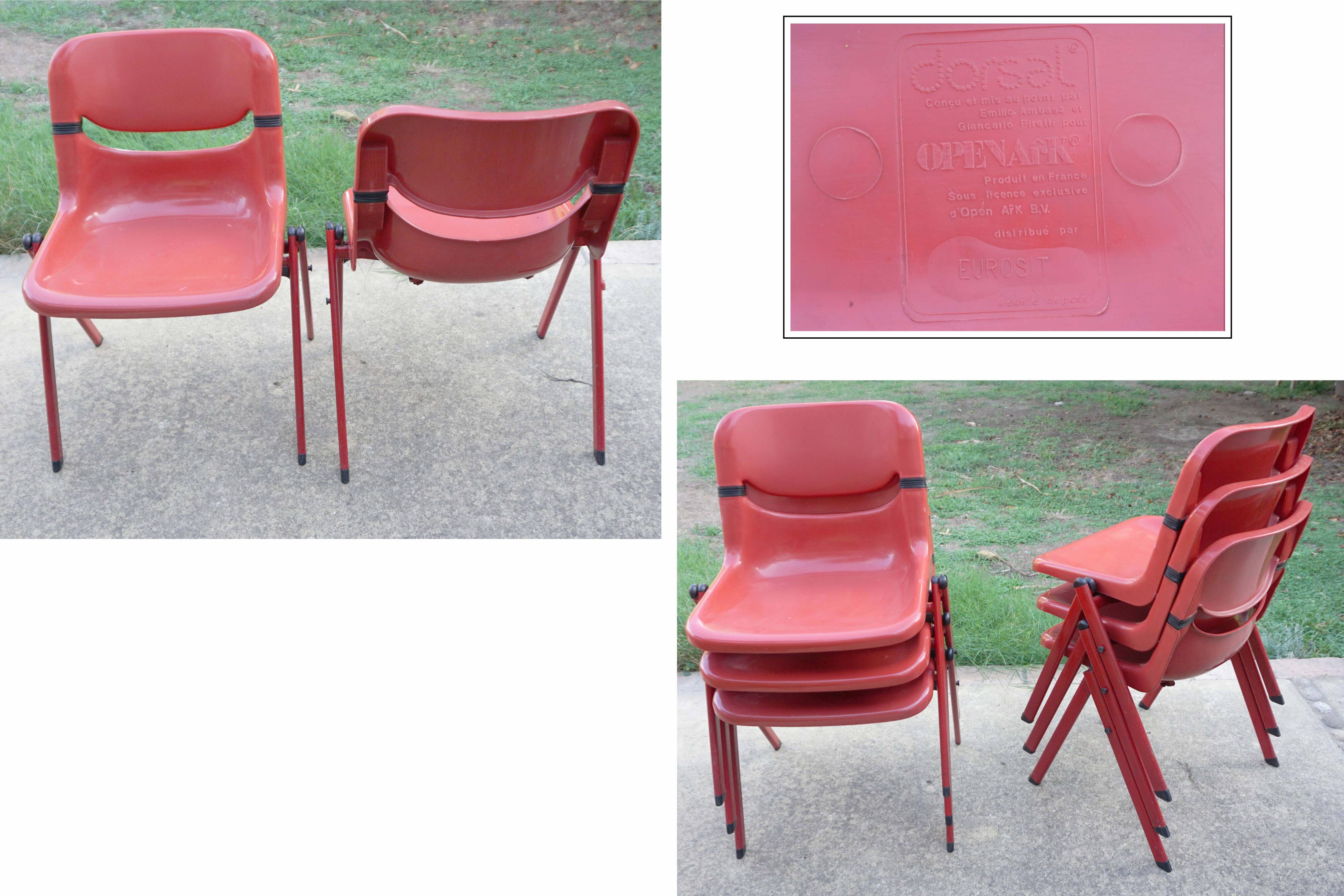 “Dorsal” chairs by Ambasz and Piretti for Openark