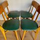 Lot de 4 chaises vintage