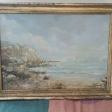Tableau scène de mer signé Frayard
