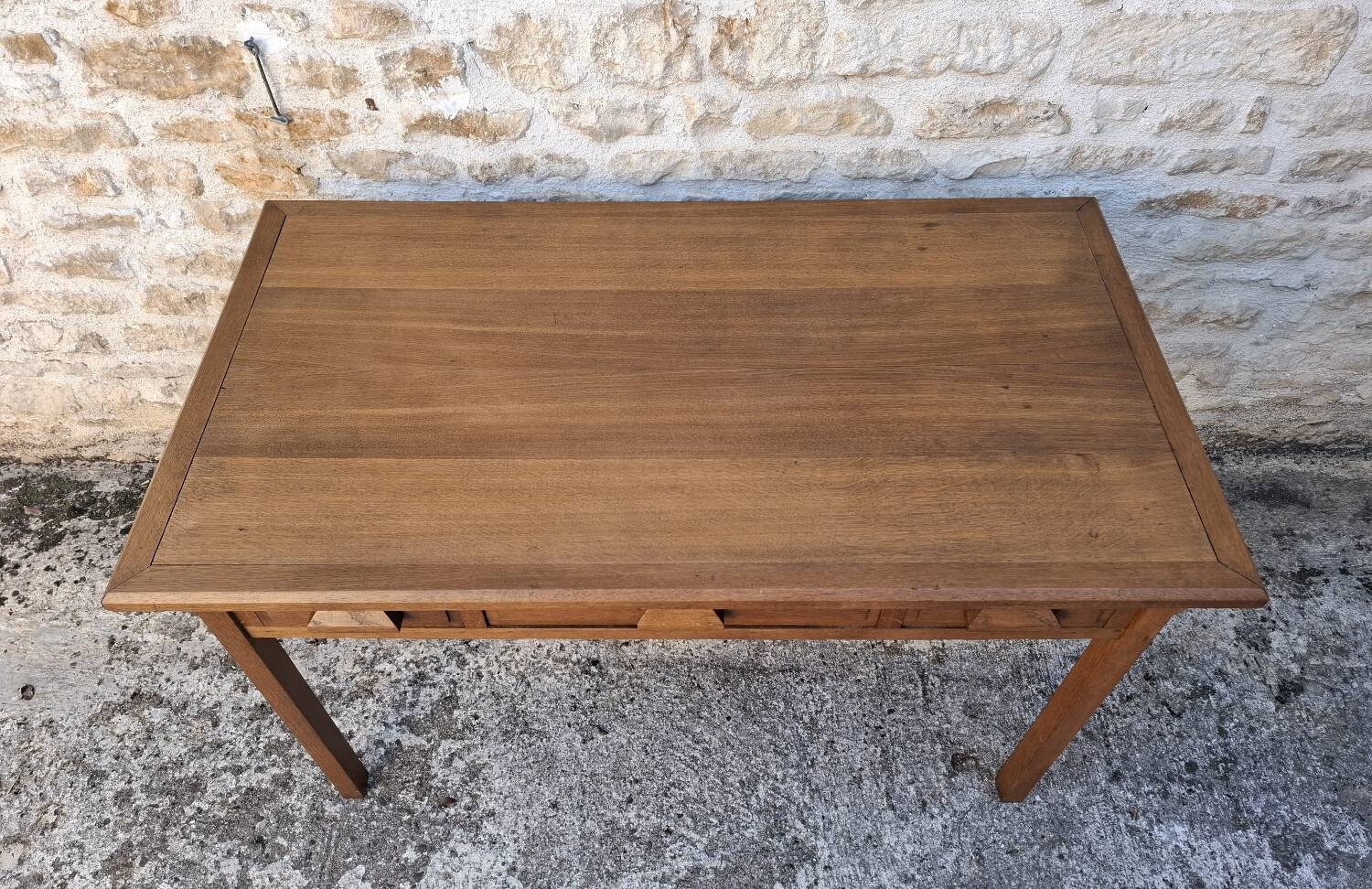 Oak farmhouse table