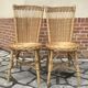 Pair of rattan chairs