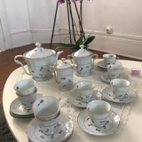 Service café porcelaine