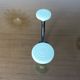 Wall coat rack, typical 1970 coat hook, practical green and black