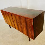 Buffet danois rétro vintage en palissandre du milieu du siècle par Poul Hundevad, années 1960