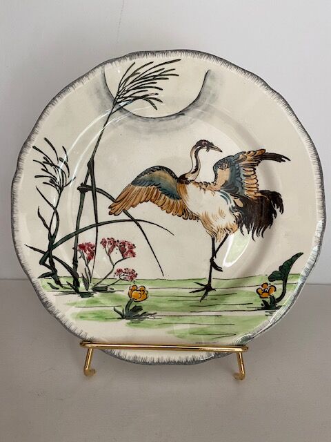 Les Grands Oiseaux Gien Collection La Grue