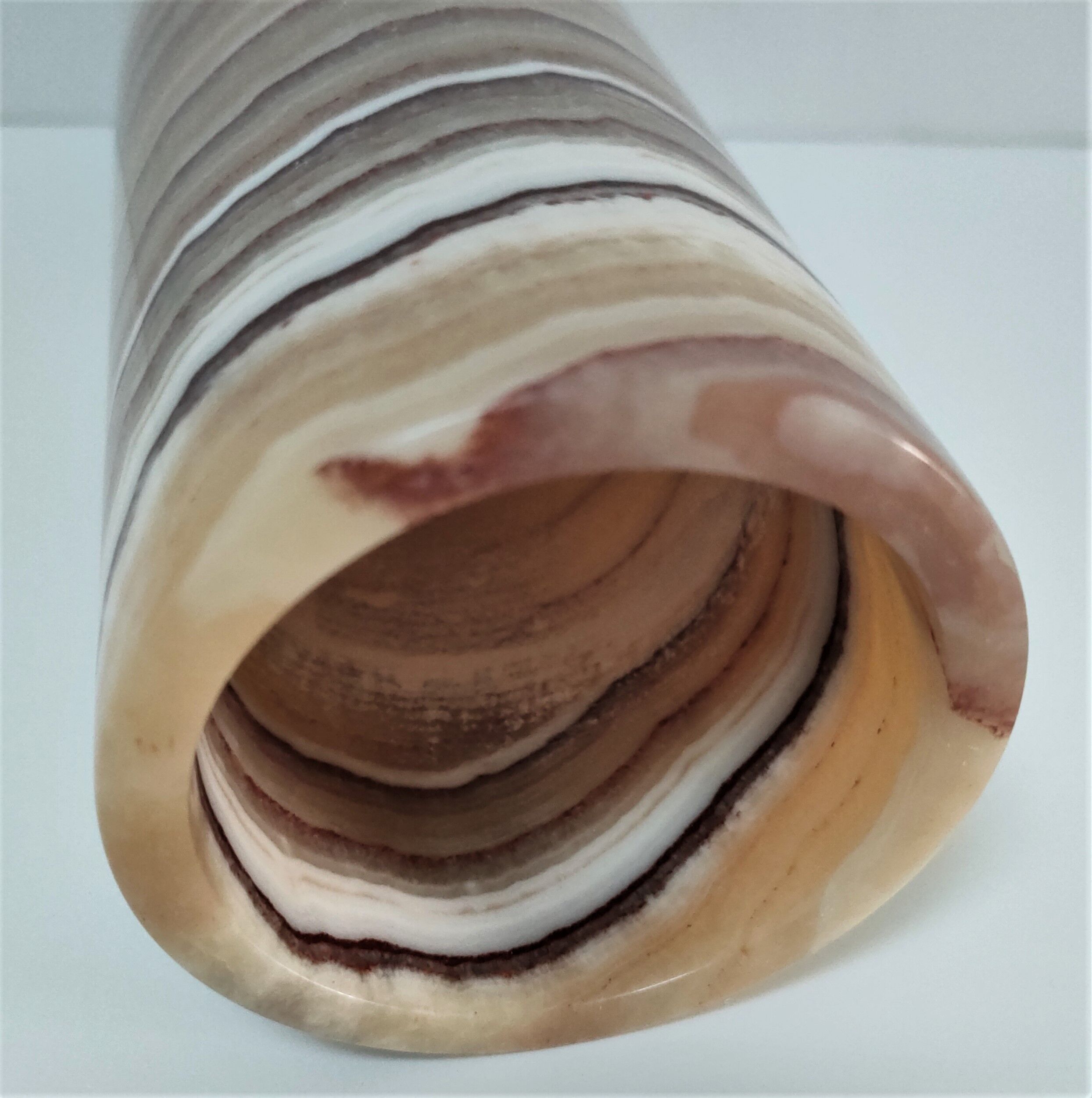 Vase roll onyx design 70s
