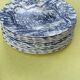 Set of 12 Myott dinner plates - Royal Mail - English Staffordshire earthenware